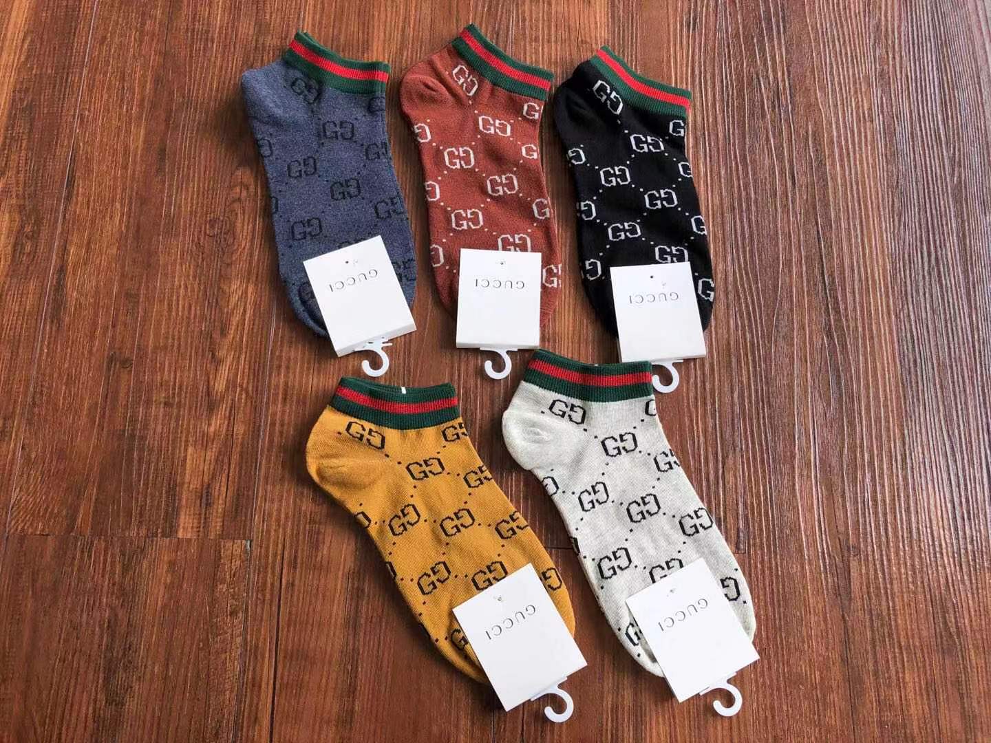 Best Replica Gucci Socks - Set of 5 - Colareps