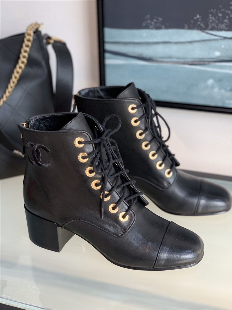Best Replica chanel boots 2020 in Black - Colareps