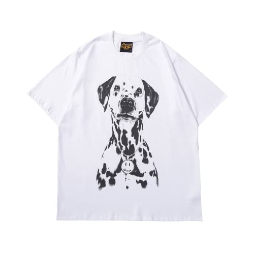 Best Replica Drew Dalmatians T-Shirt White - Colareps