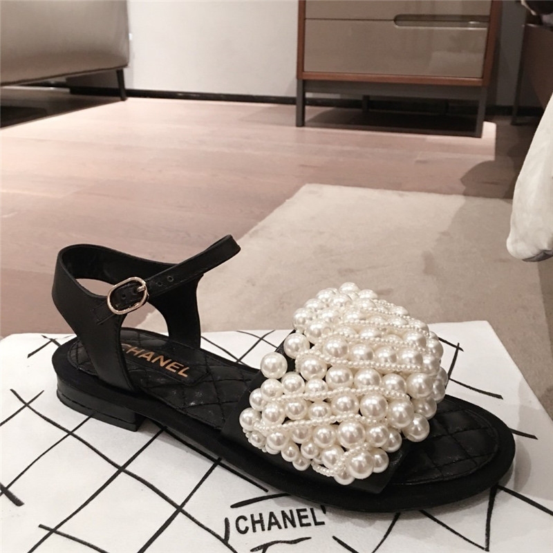 Best Replica chanel pearls sandals - Colareps