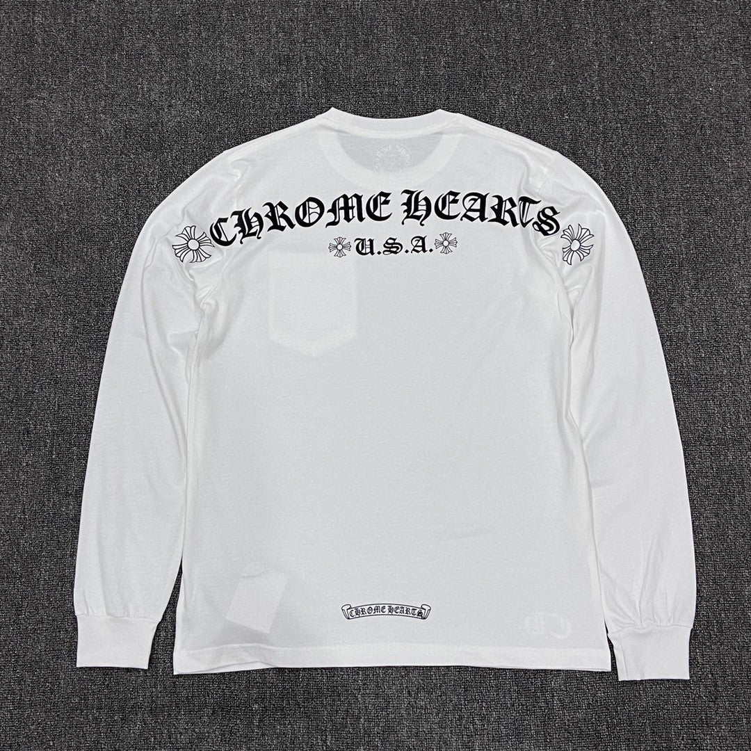 Best Replica Chrome Hearts Long Sleeve Shirt - Colareps