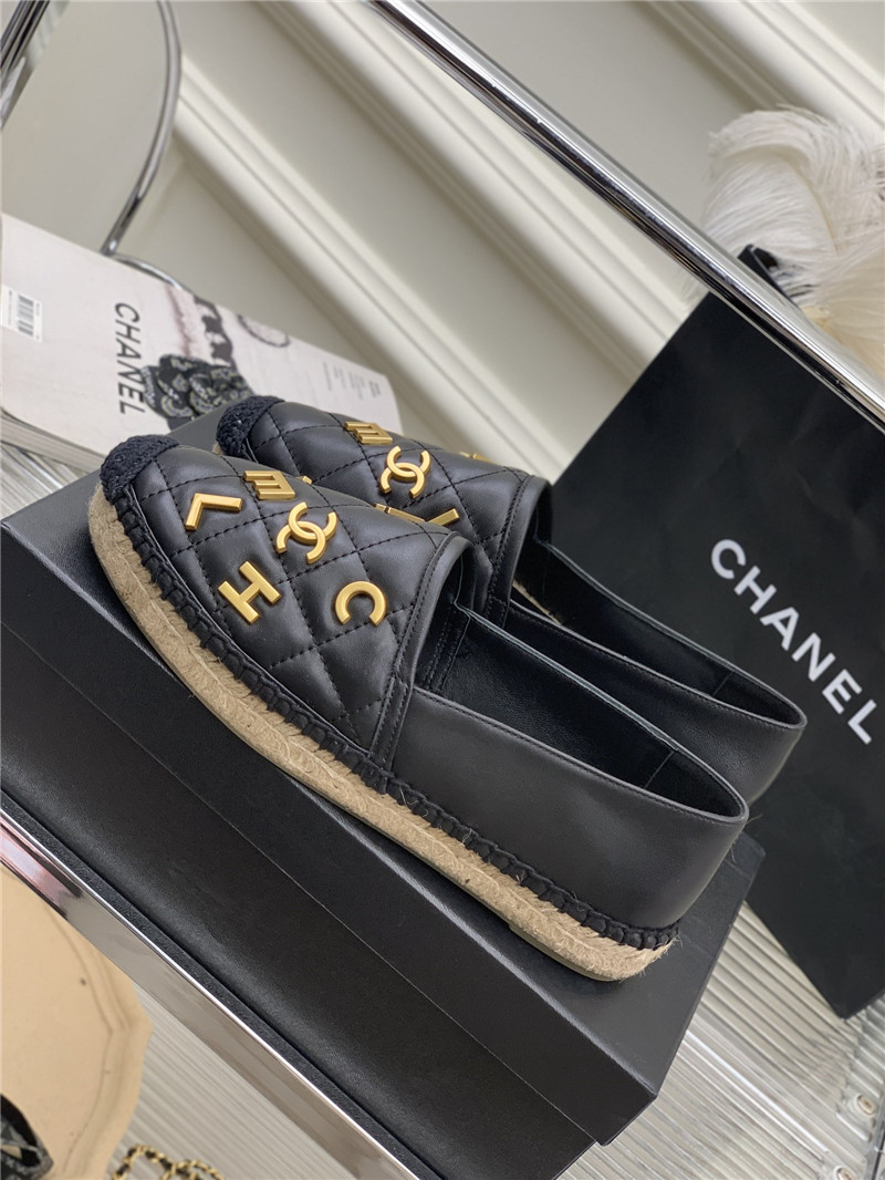 Best Replica Chanel letter fisherman shoes - Colareps