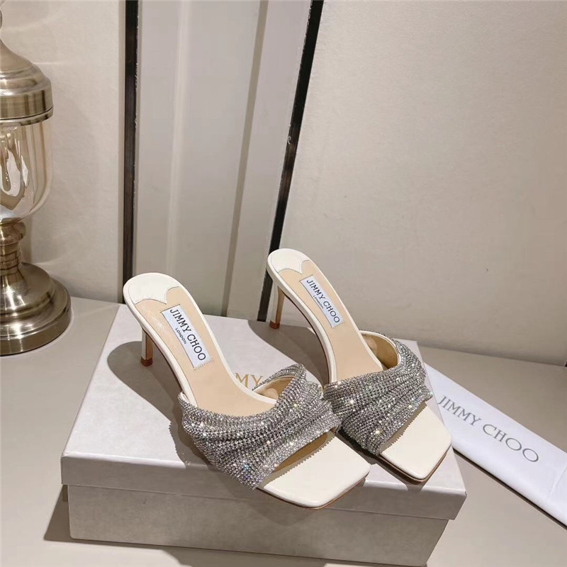 Best Replica Jimmy Choo hand-drilled sandals - Colareps