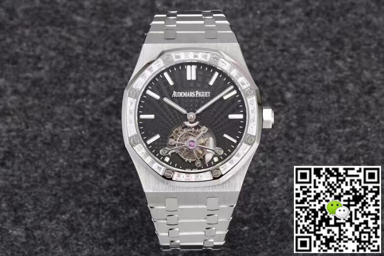 Best Replica Replica Audemars Piguet Royal Oak Tourbillon 26521BC.ZZ.1220BC.01 1:1 Best Edition R8 Factory Black Dial - Colareps