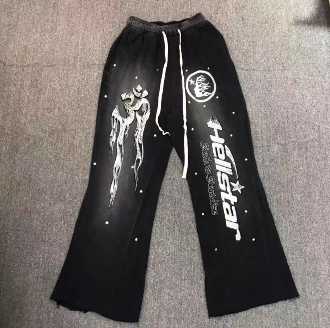 Best Replica 1:1 quality version Meteor Colorful Cloud Washed Old Sweatpants - Colareps