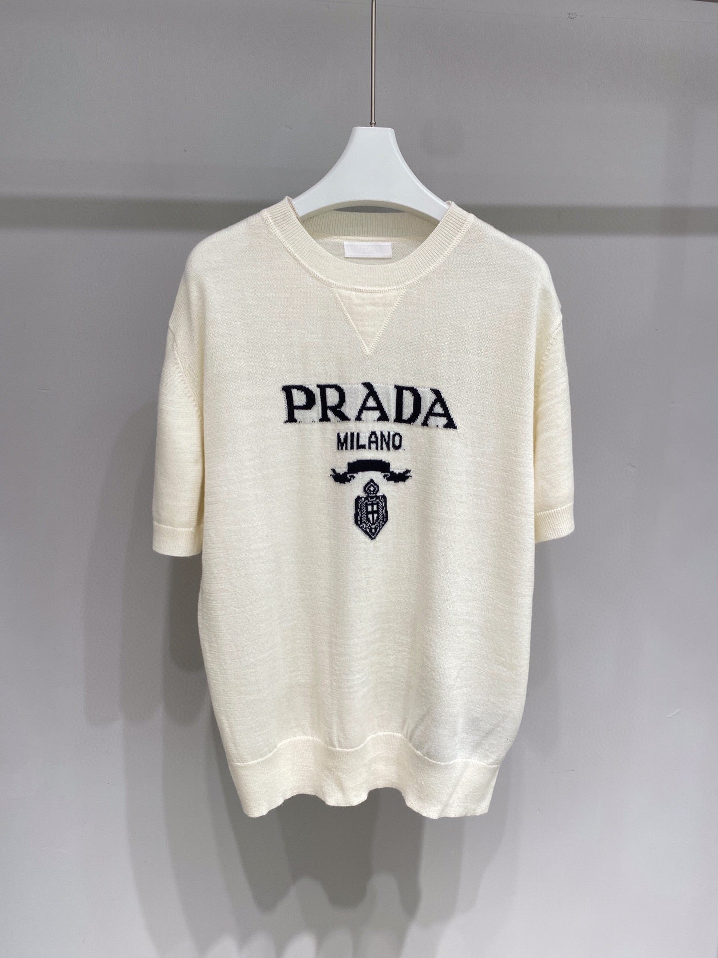 Best Replica Prada Short Sleeve Sweater - Colareps