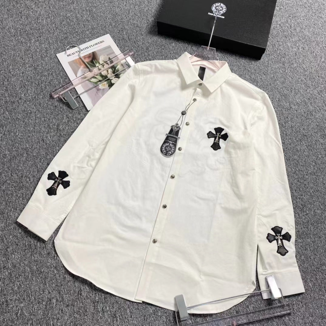 Best Replica Chrome Hearts Long Sleeve Shirt - Colareps