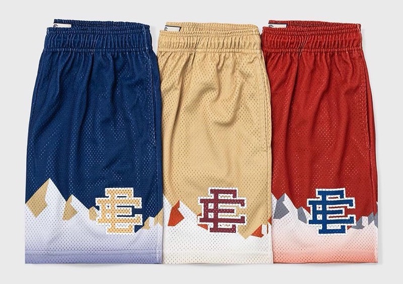 Best Replica Eric Emanuel Mountains Silhouette Shorts 3 Colors - Colareps