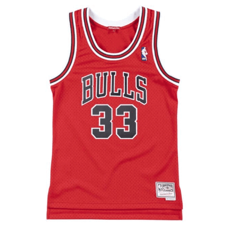 Best Replica SCOTTIE PIPPEN CHICAGO BULLS THROWBACK JERSEY - Colareps