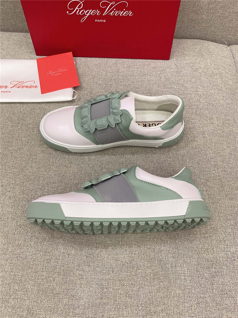 Best Replica Roger vivier new diamond buckle casual shoes - Colareps
