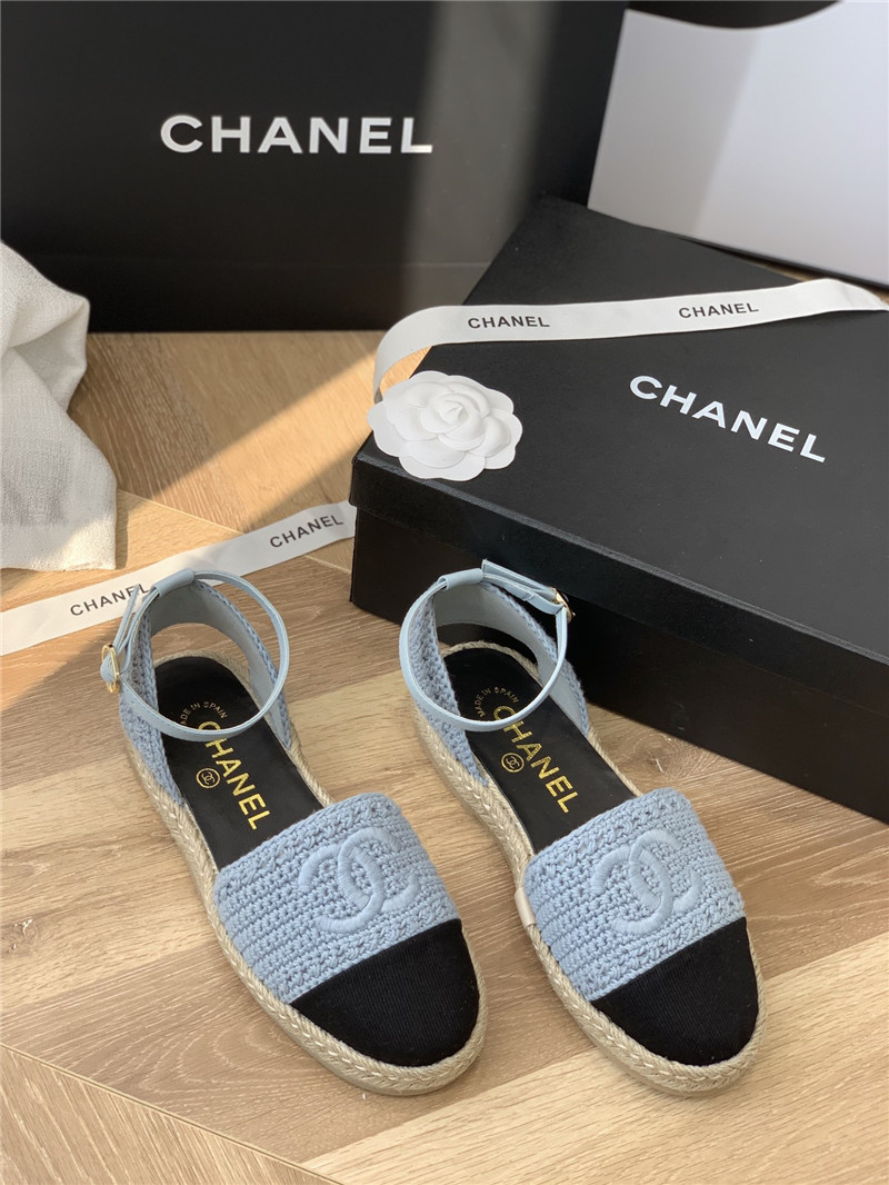 Best Replica chanel hand woven sandals - Colareps