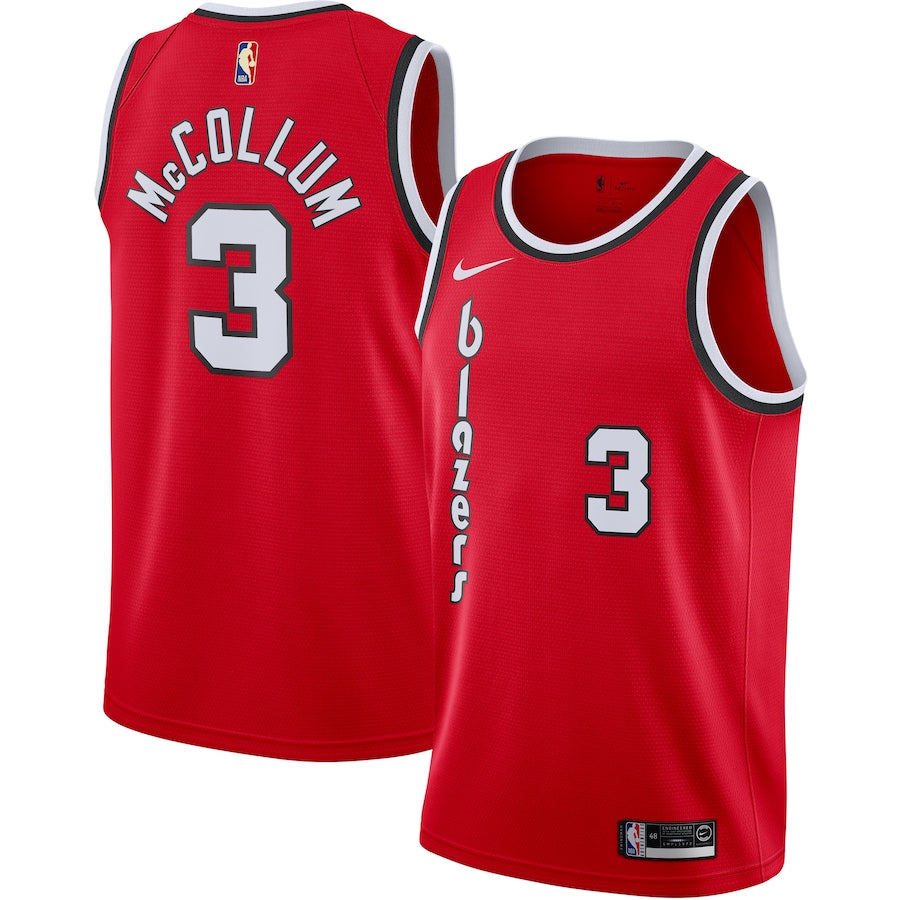 Best Replica C.J MCCOLLUM PORTLAND TRAILBLAZERS THROWBACK JERSEY - Colareps