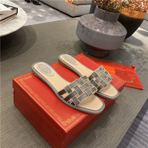 Best Replica rene caovilla flat slippers - Colareps
