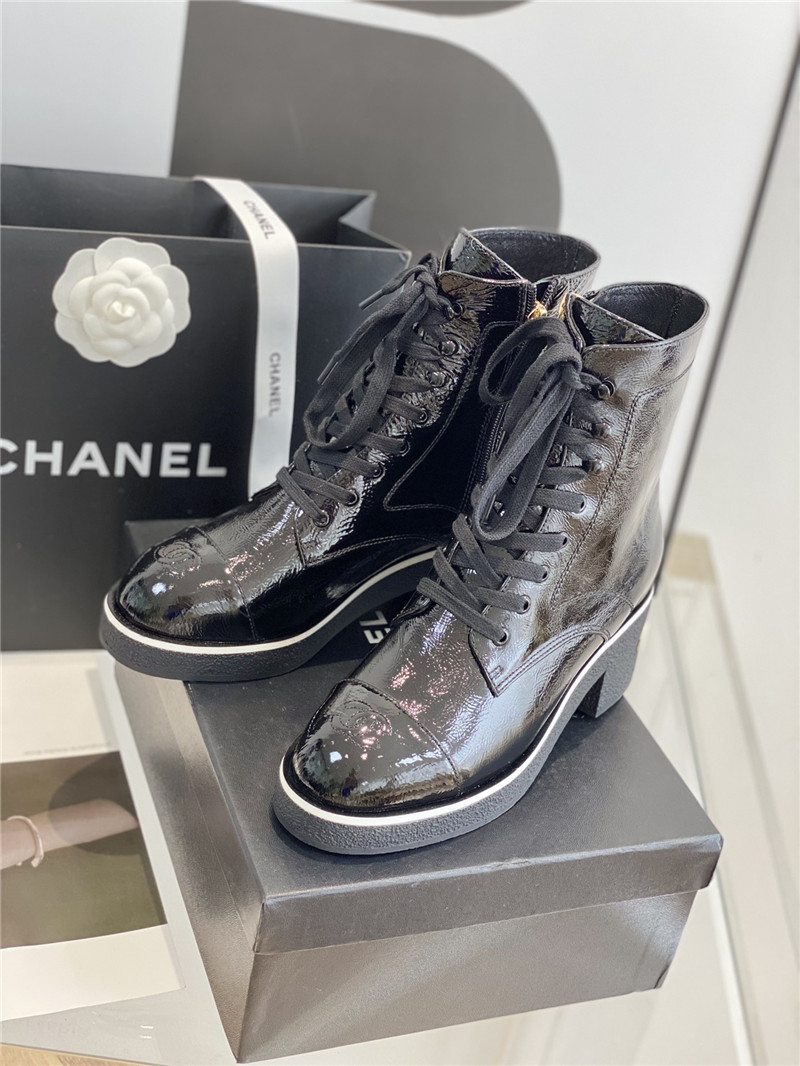 Best Replica chanel classic cowhide ankle boots - Colareps