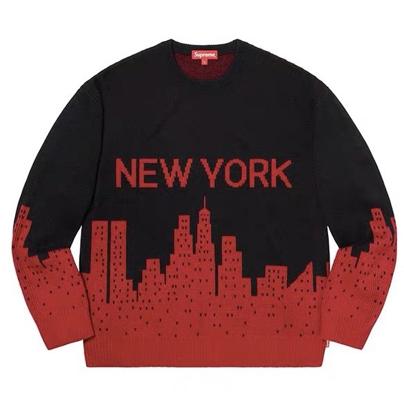 Best Replica SUPREME 20SS NEW YORK SWEATER - Colareps