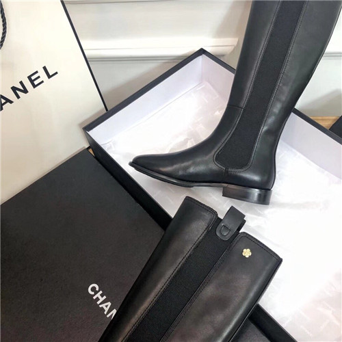 Best Replica chanel long booties replica shoes - Colareps
