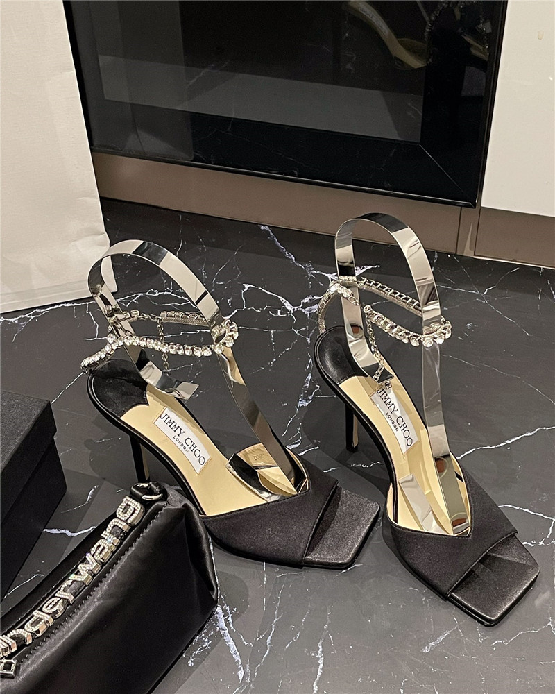 Best Replica Jimmy Choo new ice fish mouth high-heeled sandals - Colareps