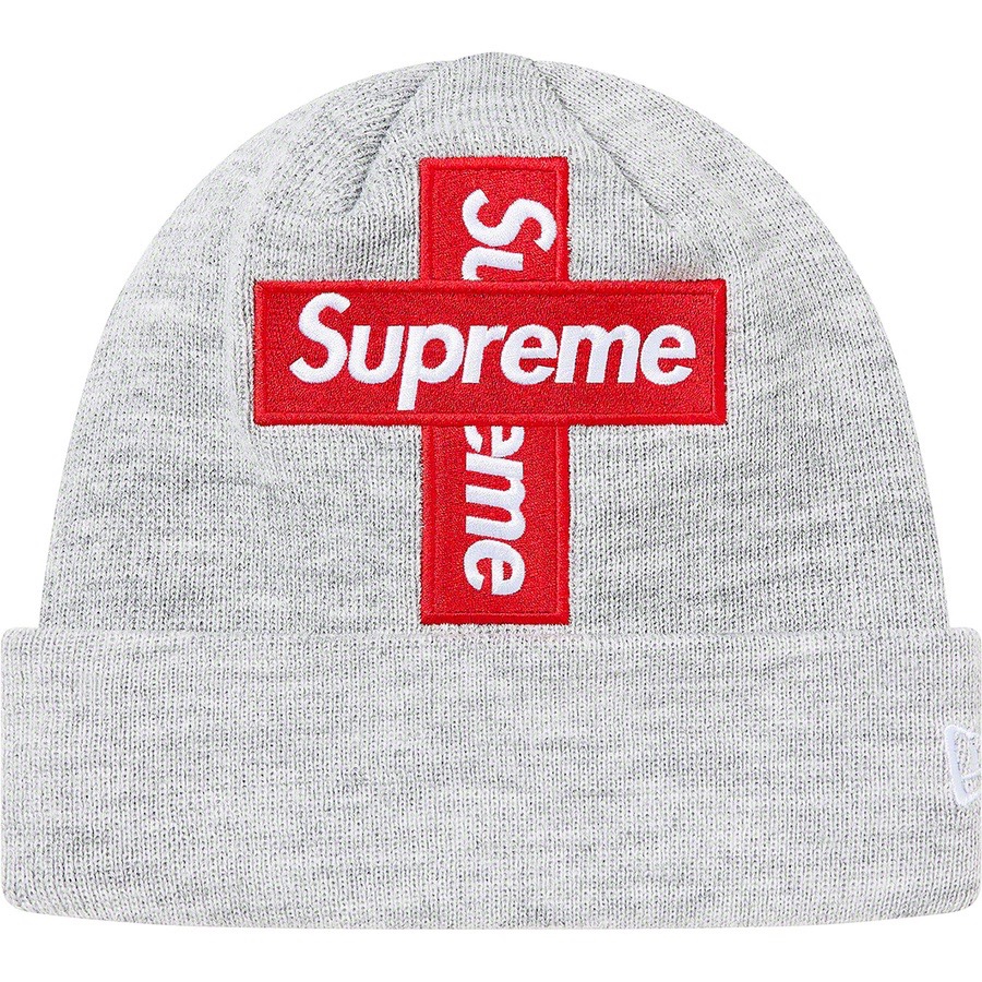 Best Replica SUPREME NEW ERA 20FW CROSS BOX LOGO BEANIE - Colareps