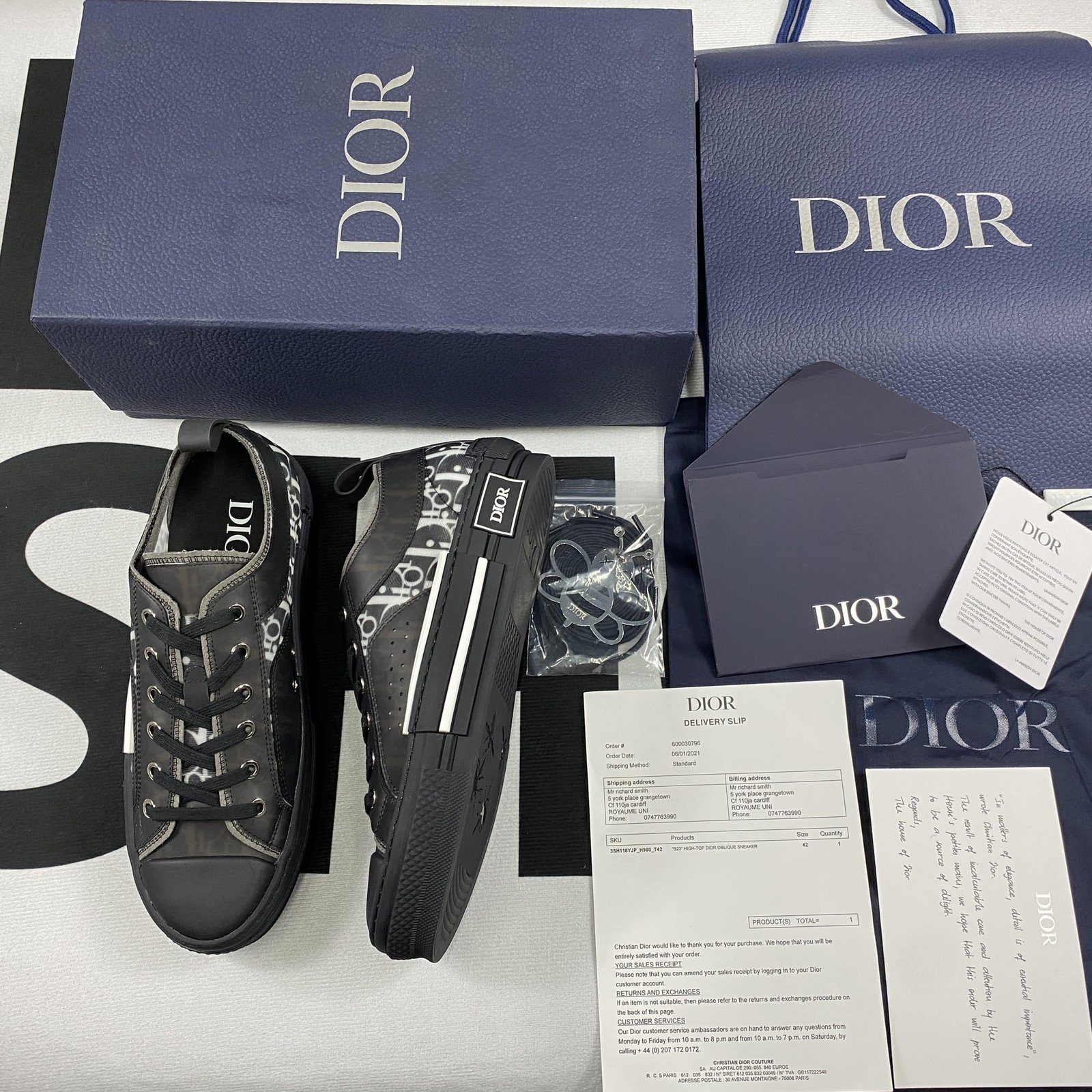 Best Replica Dior B23 High Top Sneaker 3 - Colareps