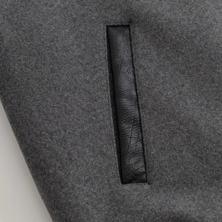 Best Replica Off White Real Leather Jacket - Colareps