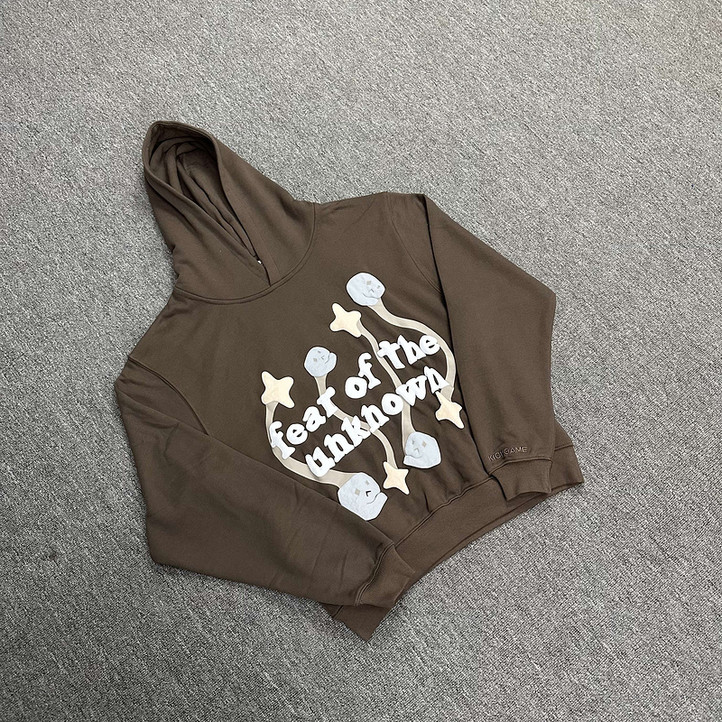Best Replica Fear of the Unknown Foam Print Sweatshirt - Colareps