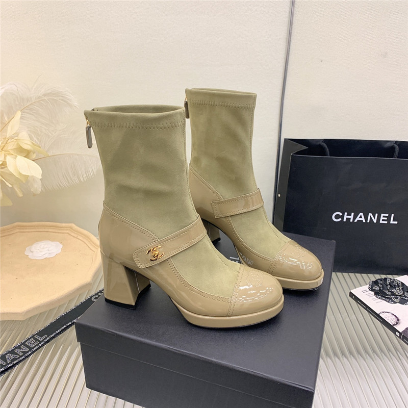 Best Replica chanel mary jane sock wool boots - Colareps