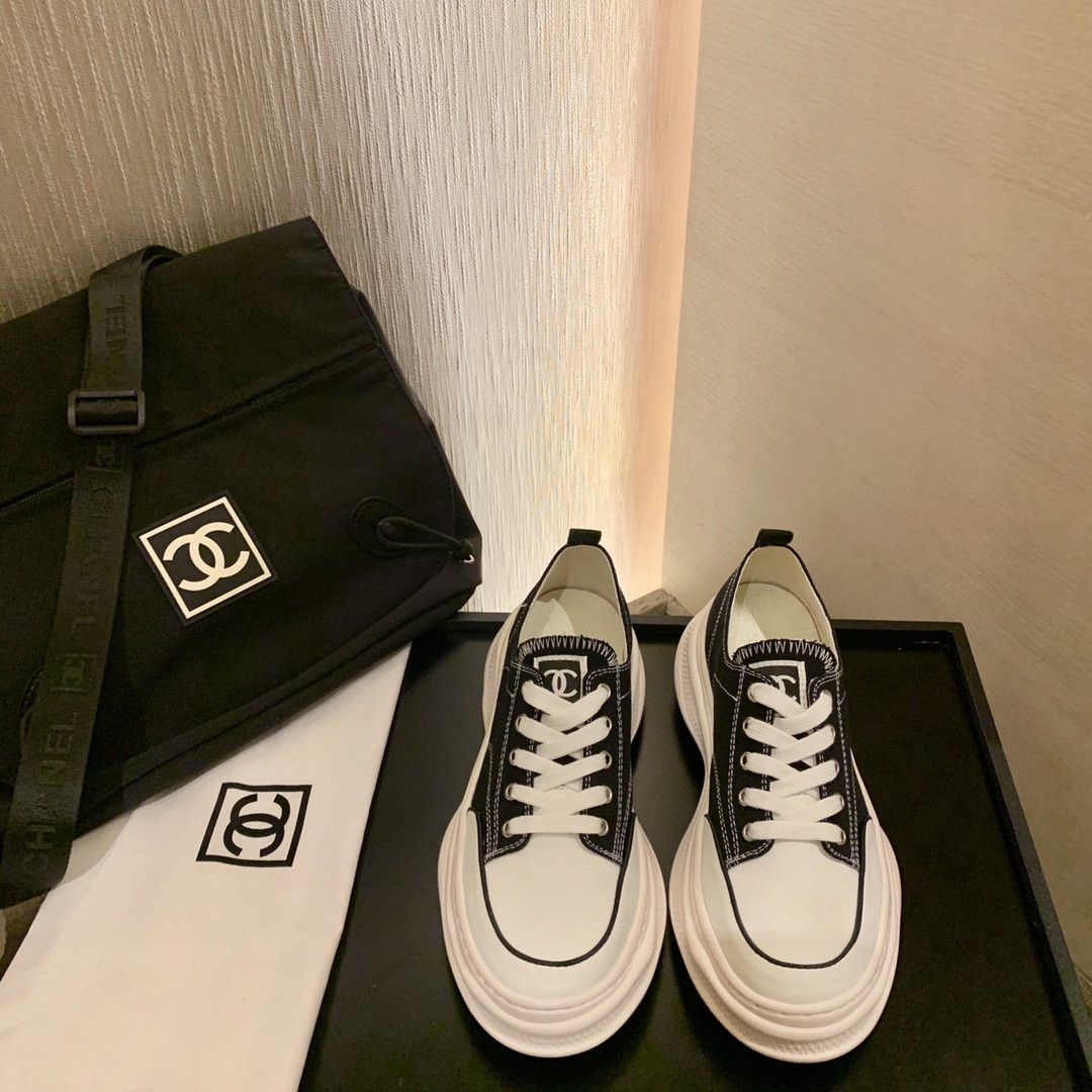 Best Replica chanel canvas sneakers - Colareps