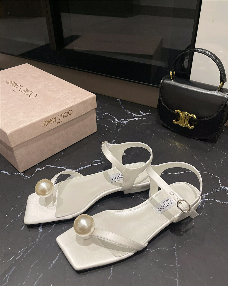 Best Replica Jimmy Choo new rhinestone ball sandals - Colareps