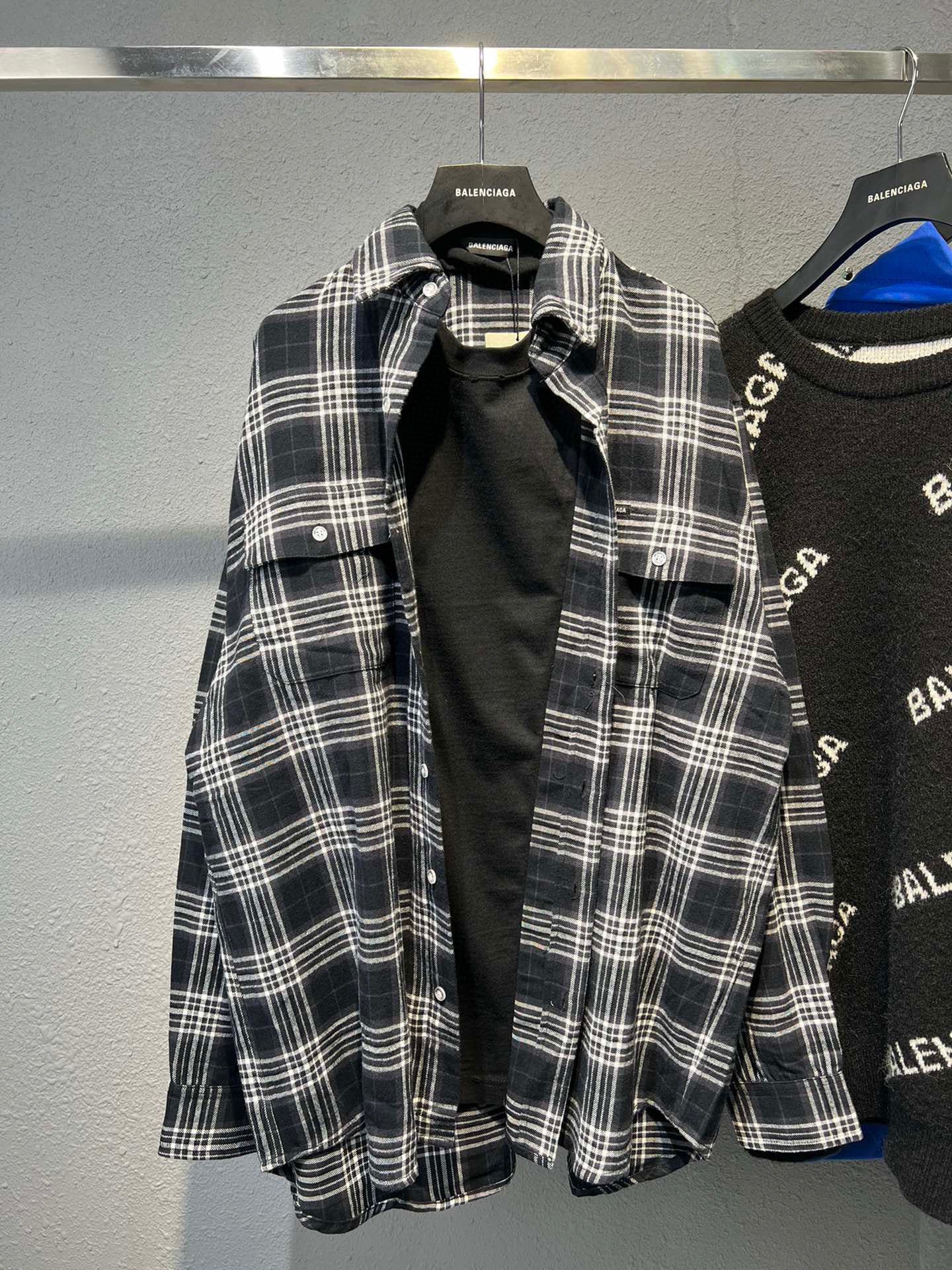 Best Replica Balenciaga Long Sleeve Shirt - Colareps
