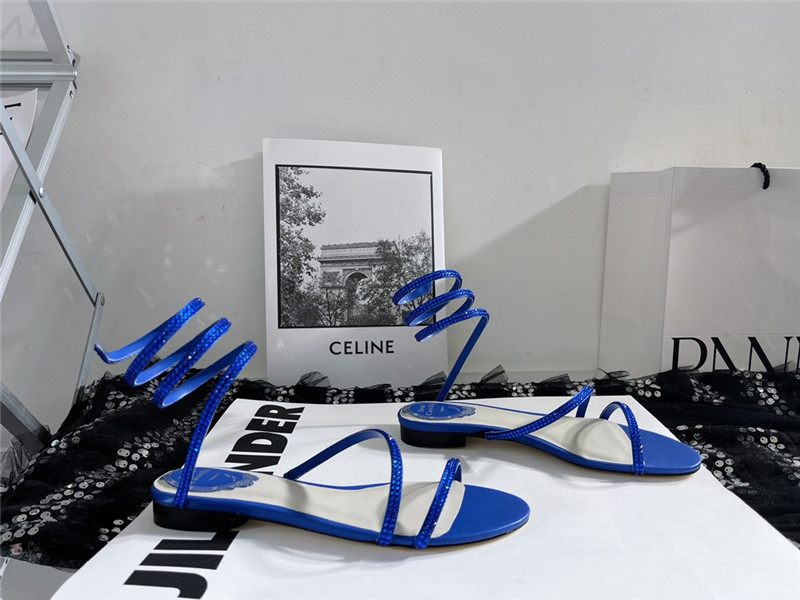 Best Replica rene caovilla cleo flat sandals - Colareps
