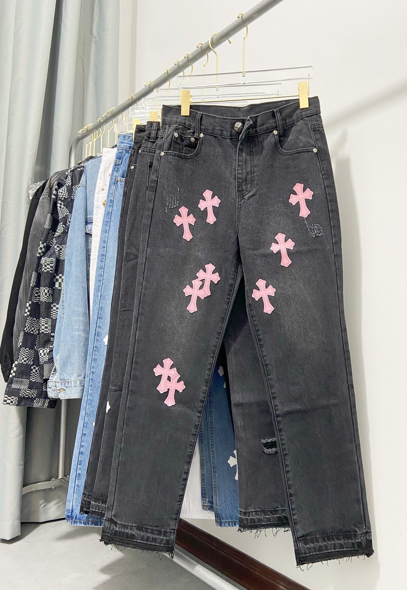 Best Replica Chrome Hearts Jeans - Colareps