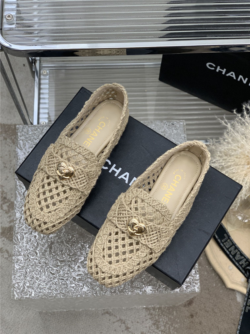 Best Replica chanel hollow Roman slippers - Colareps