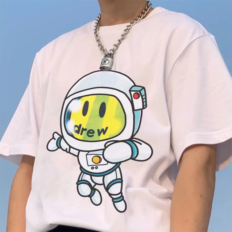 Best Replica Drew astronaut t-shirt white - Colareps