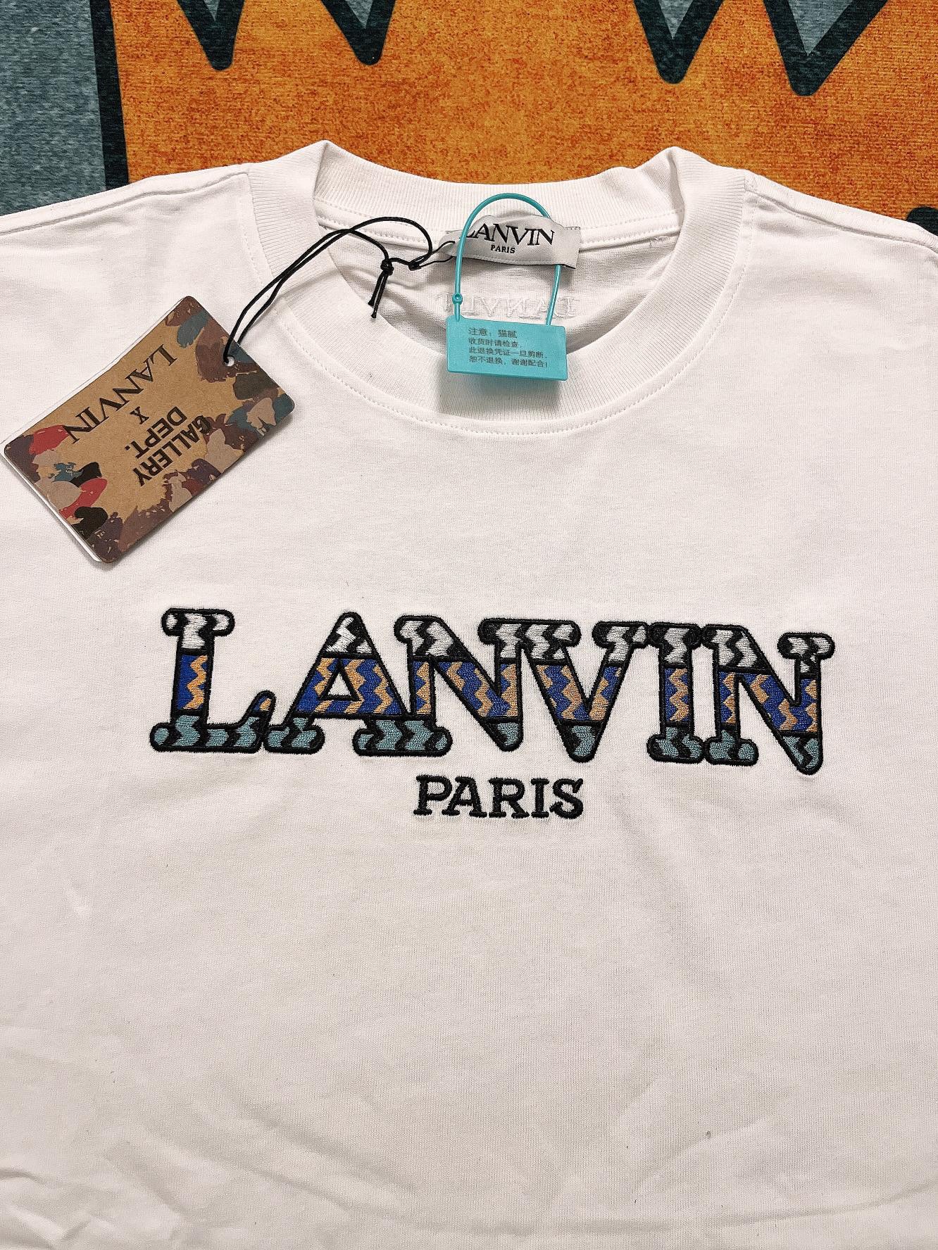 Best Replica Gallery Dept x Lanvin T-shirt - Colareps