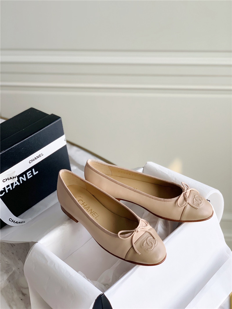 Best Replica Chanel elegant intellectual ballet shoes - Colareps