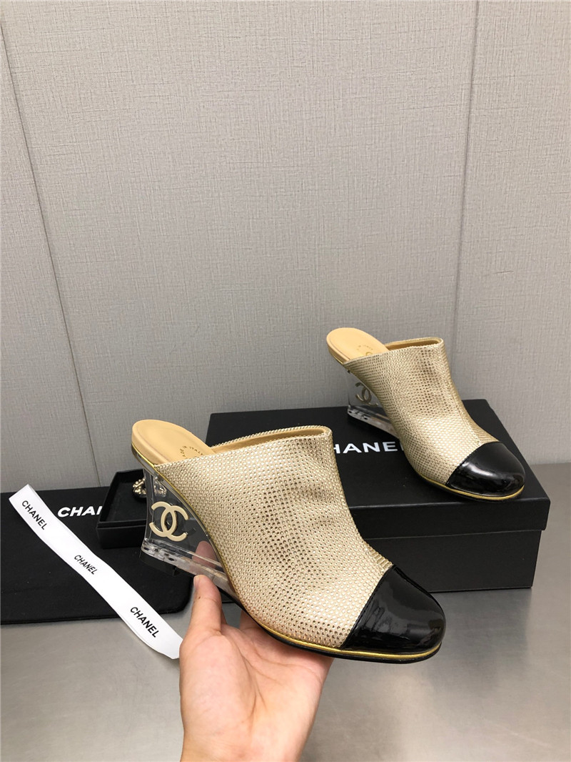 Best Replica Chanel counter catwalk platform slippers - Colareps