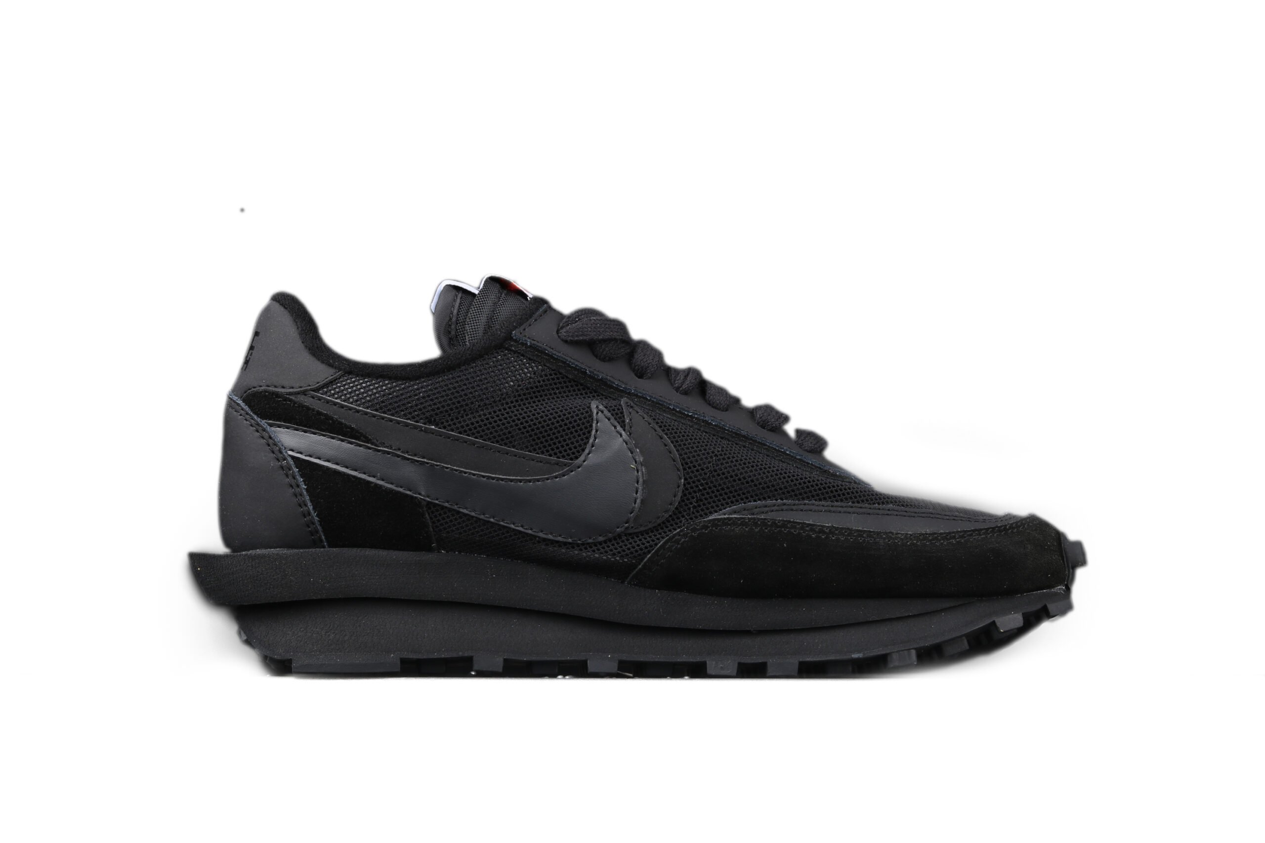 Best Replica Sacai x Nk LVD Waffle Daybreak, White Black Nylon - Colareps