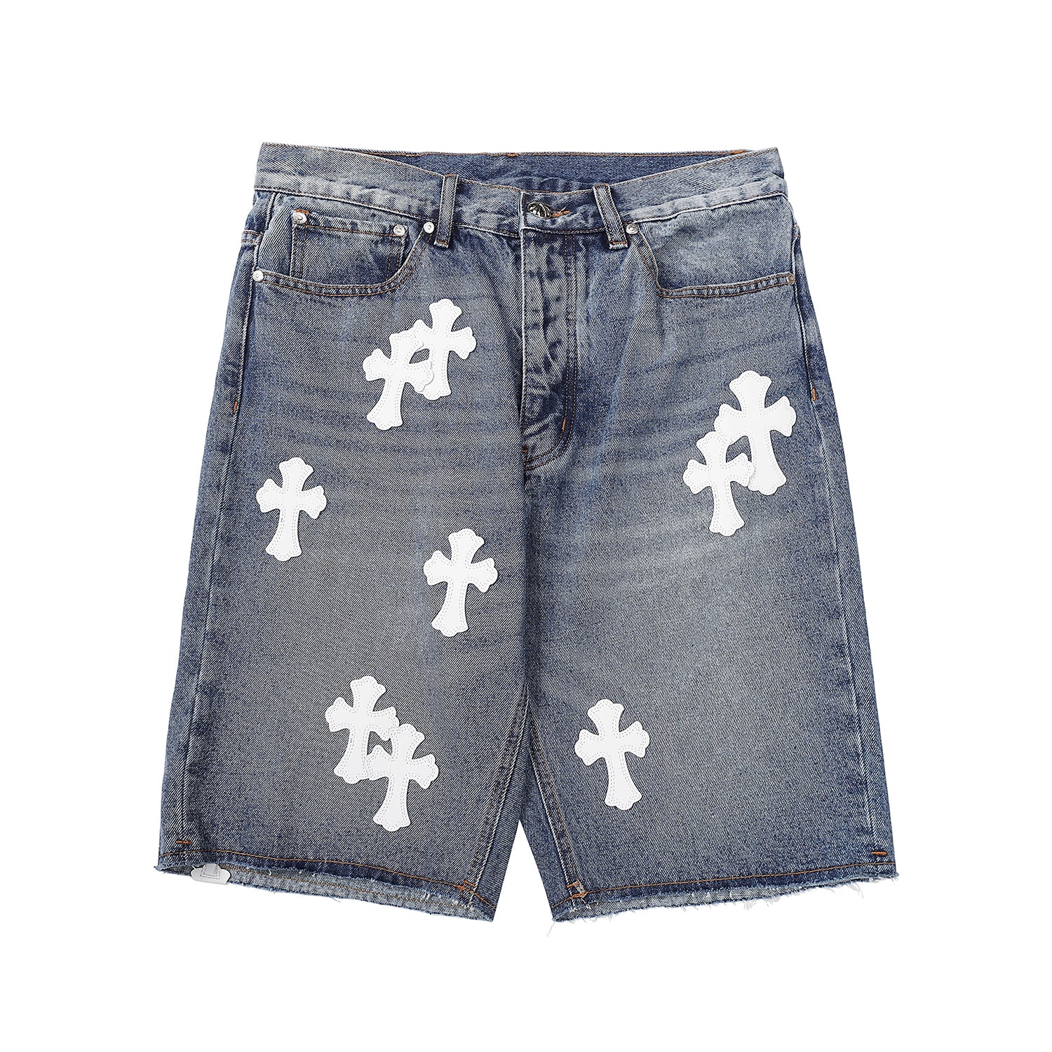 Best Replica Chrome Hearts Denim Shorts - Colareps