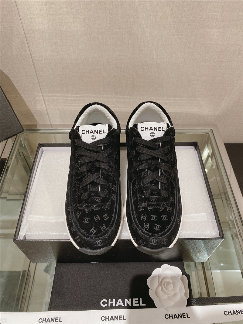 Best Replica chanel logo sneakers womens - Colareps