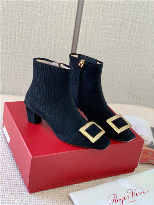 Best Replica roger vivier belle vivier suede boots - Colareps