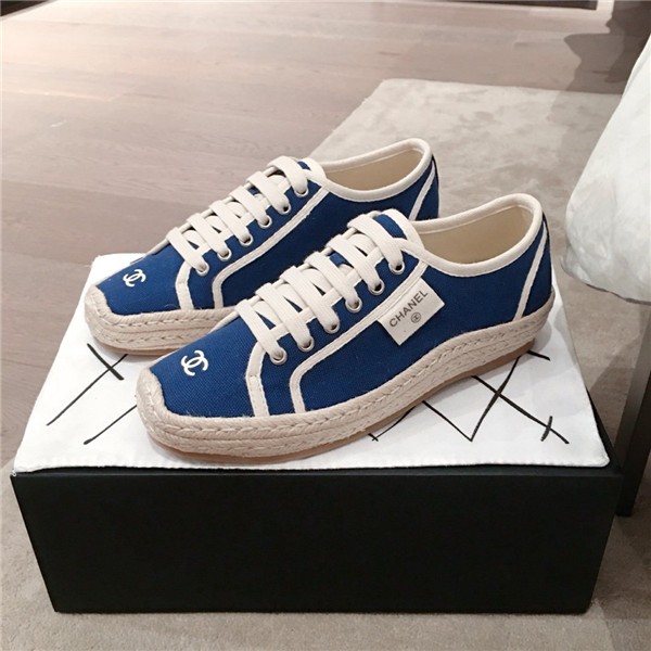 Best Replica chanel canvas shoes replica shoes - Colareps