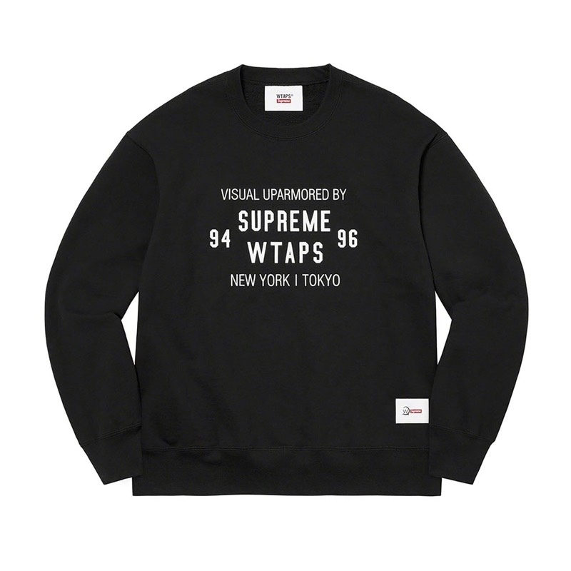 Best Replica Supreme Replica 21FW X WTAPS CREWNECK - Colareps