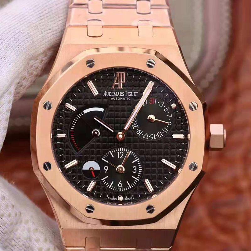 Best Replica Replica Audemars Piguet Royal Oak 26120 TWA Factory 1:1 Best Edition Swiss ETA2329 Black Dial - Colareps