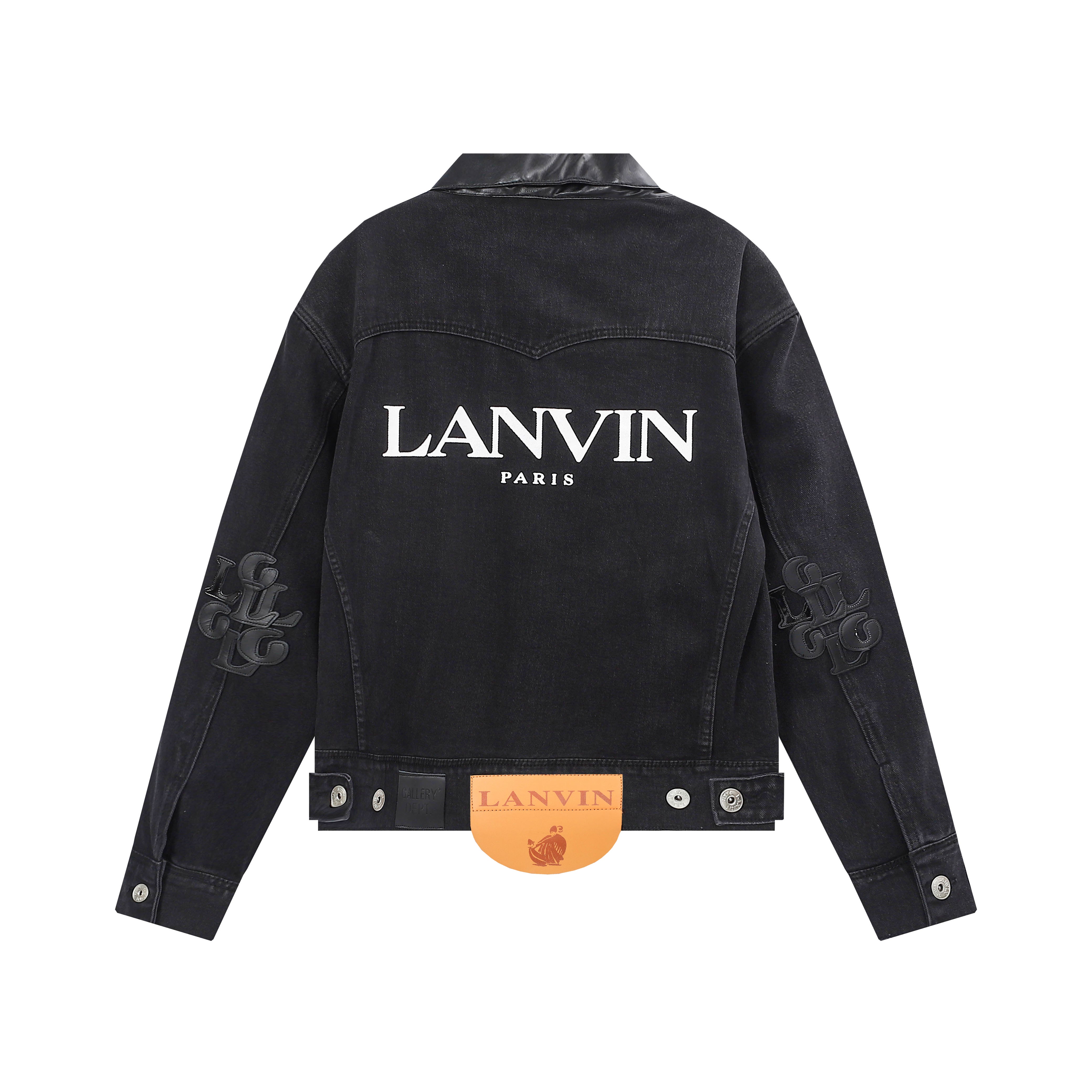 Best Replica Gallery Dept x Lanvin Denim Jacket - Colareps