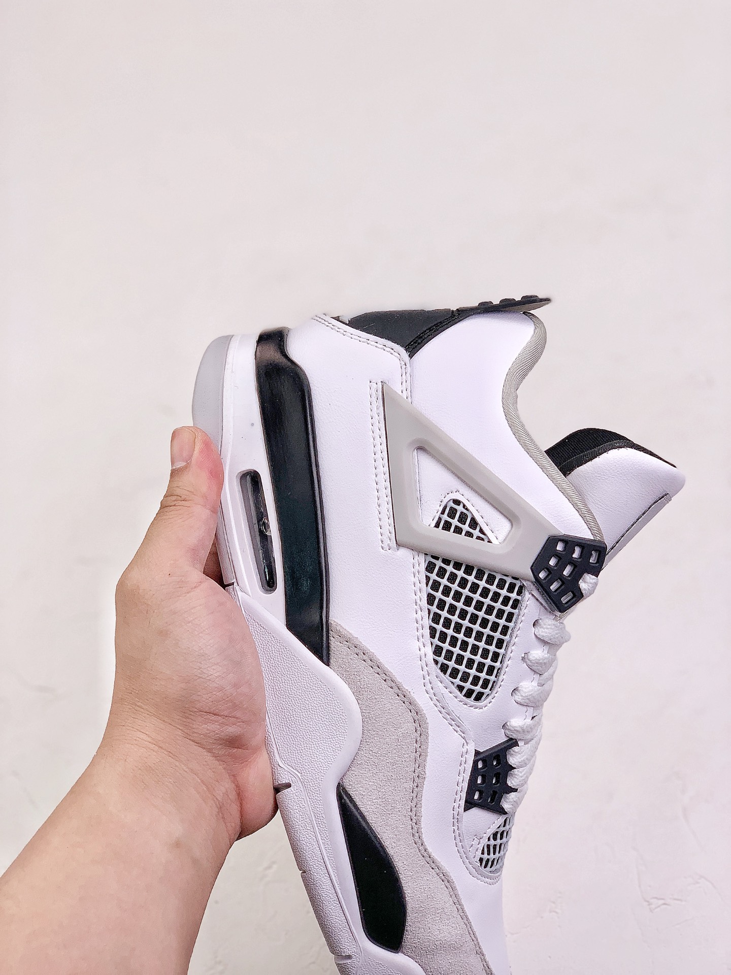 Best Replica Jordan 4 Retro Military Black Extended Size - Colareps