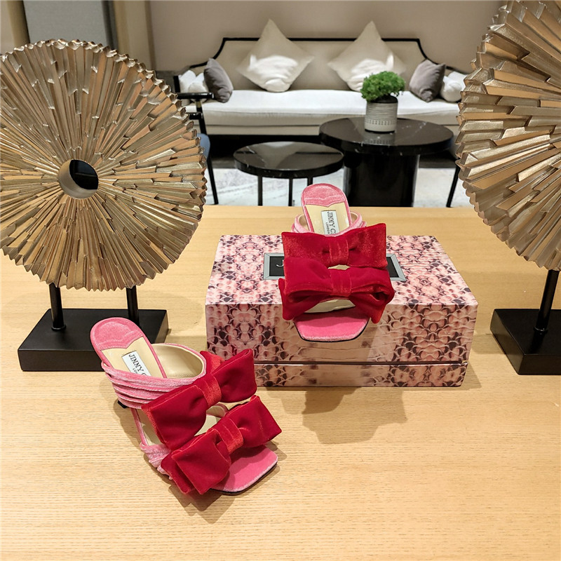 Best Replica jimmy choo bow heels dupe bow crinkle sandals - Colareps