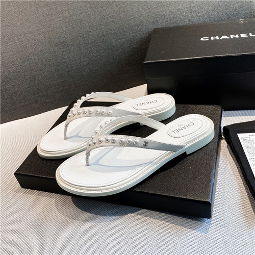 Best Replica chanel pearl flip-flops - Colareps