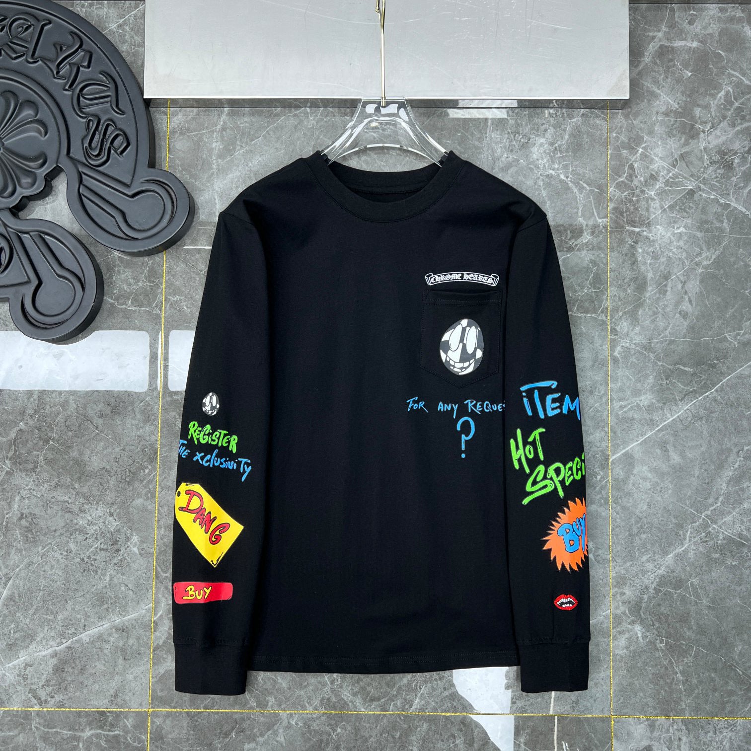 Best Replica Chrome Hearts Long Sleeve Shirt - Colareps