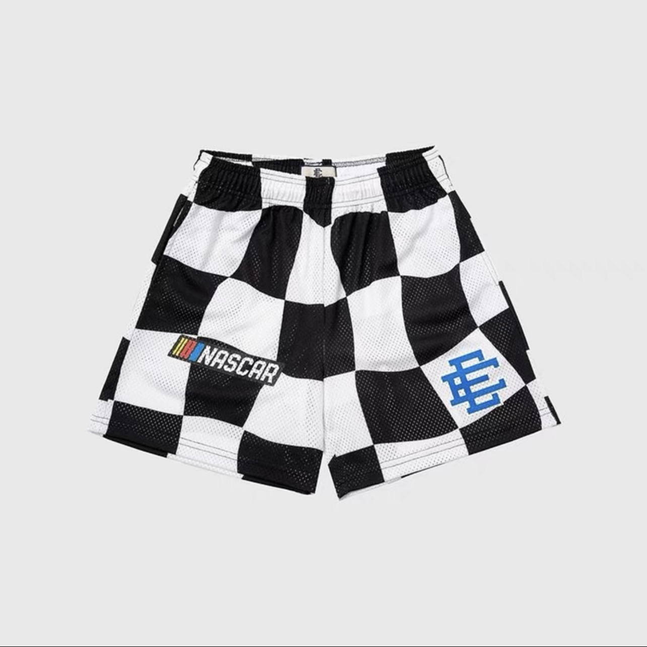 Best Replica Eric Emanuel 2022 EE logo checker shorts 3 colors - Colareps