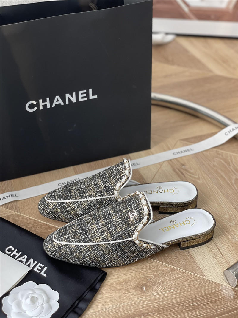 Best Replica chanel classic chain slippers - Colareps
